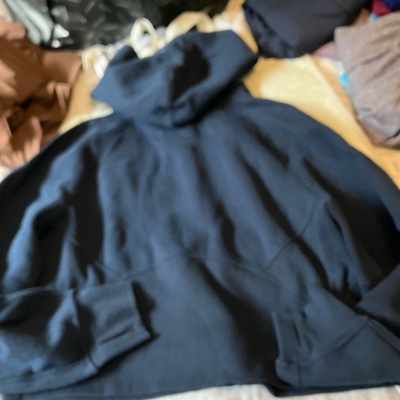NWT Lululemon Scuba Oversized Half-Zip Hoodie, XS/S, True Navy - Picture 5 of 8